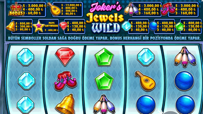 Joker's Jewels Gülmeye Değer Kazançlar